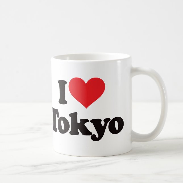 Taza De Café Amo Tokio (Derecha)