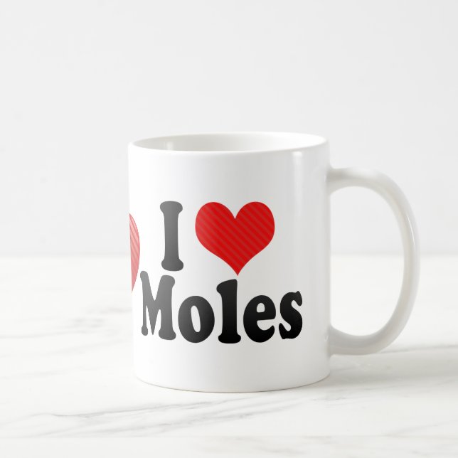 Taza De Café Amo topos (Derecha)