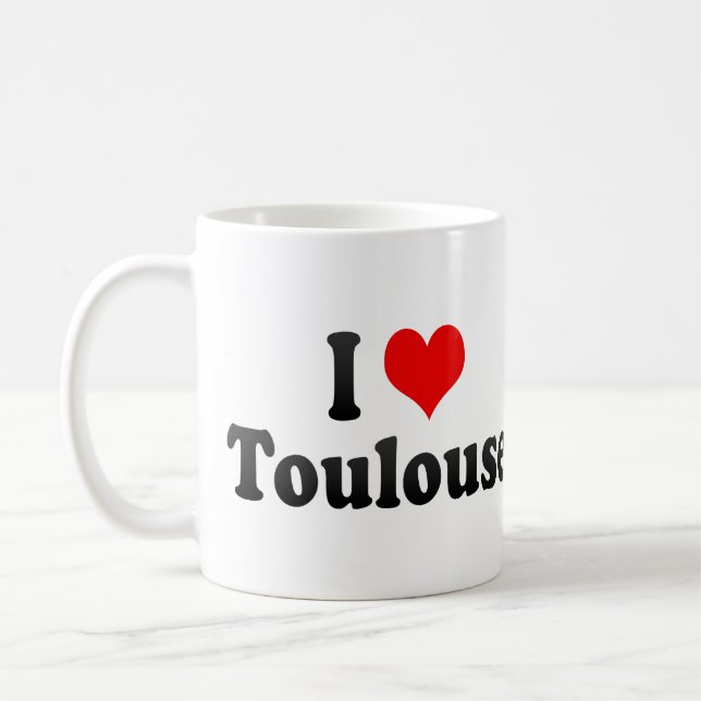Taza De Café Amo Toulouse, Francia (Izquierda)