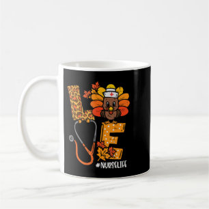 Taza De Café Amo Turquía Stethoscope Enfermera Vida Acción de G