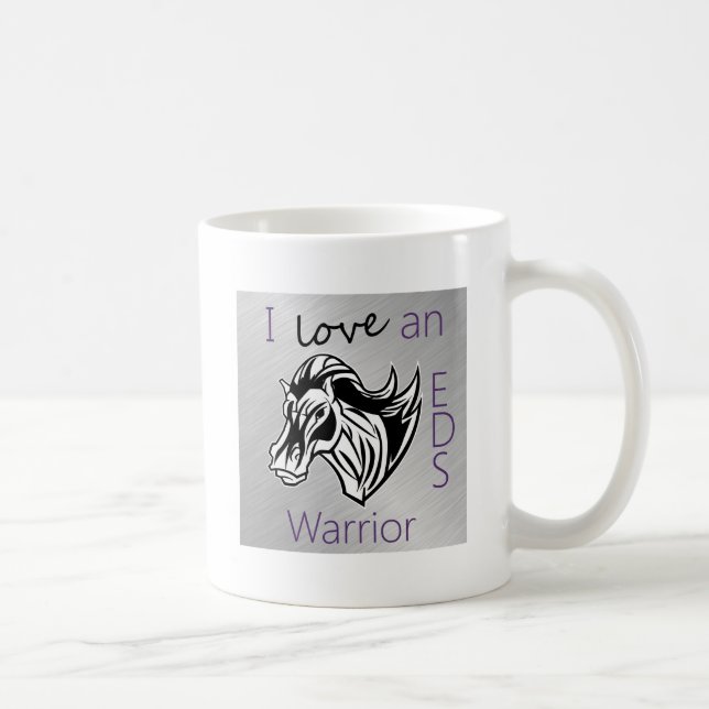 Taza De Café Amo un warrior.png (Derecha)