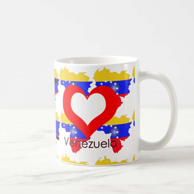 Taza De Café Amo Venezuela (Derecha)
