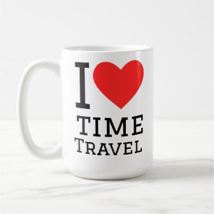 Taza De Café Amo viajar en el tiempo