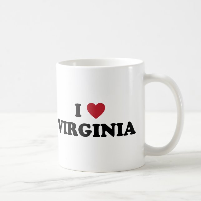 Taza De Café Amo Virginia (Derecha)