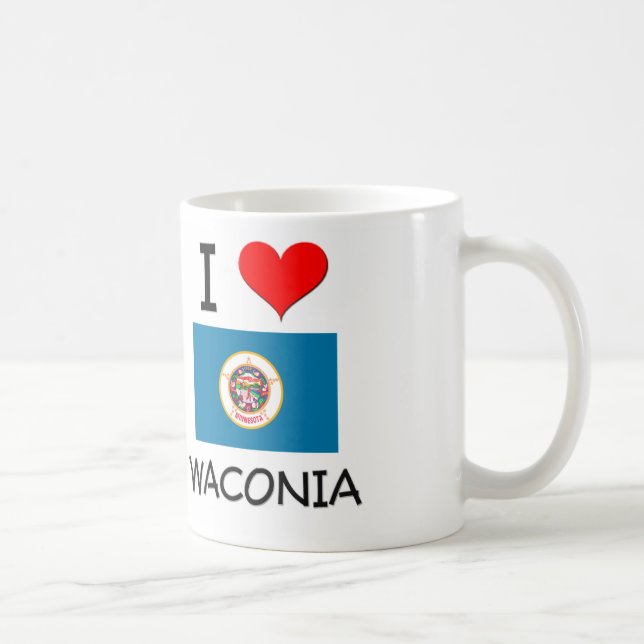 Taza De Café Amo Waconia Minnesota (Derecha)