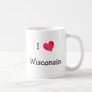 Taza De Café Amo Wisconsin