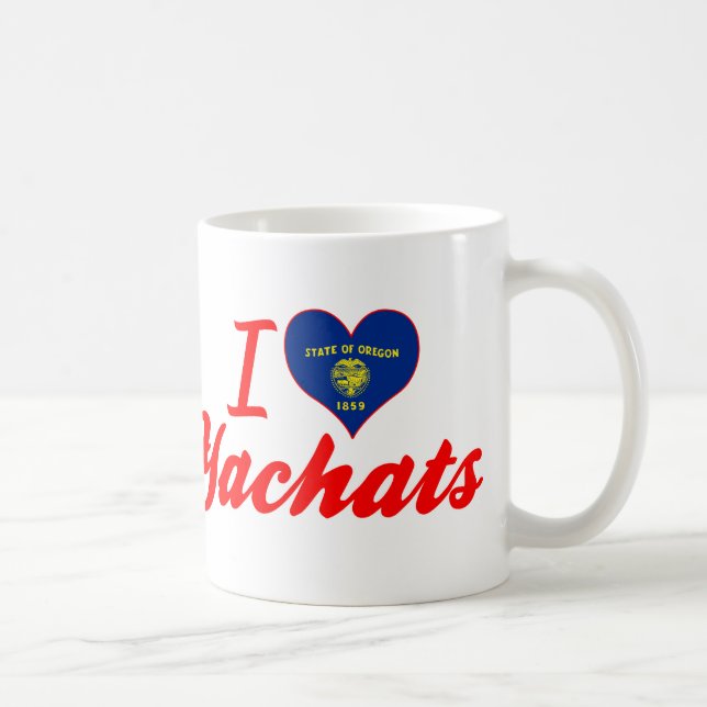 Taza De Café Amo Yachats, Oregon (Derecha)