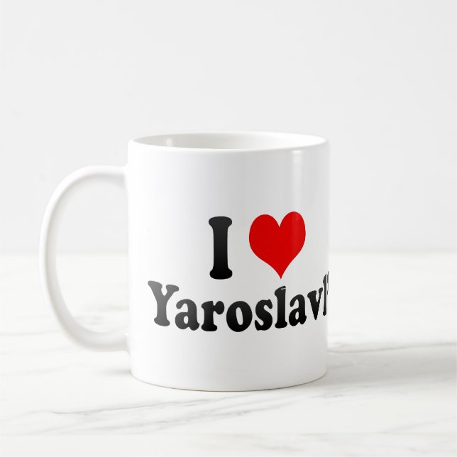 Taza De Café Amo Yaroslavl', Rusia (Izquierda)