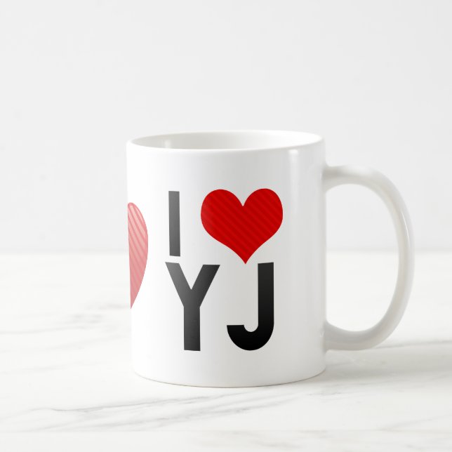 Taza De Café Amo YJ (Derecha)