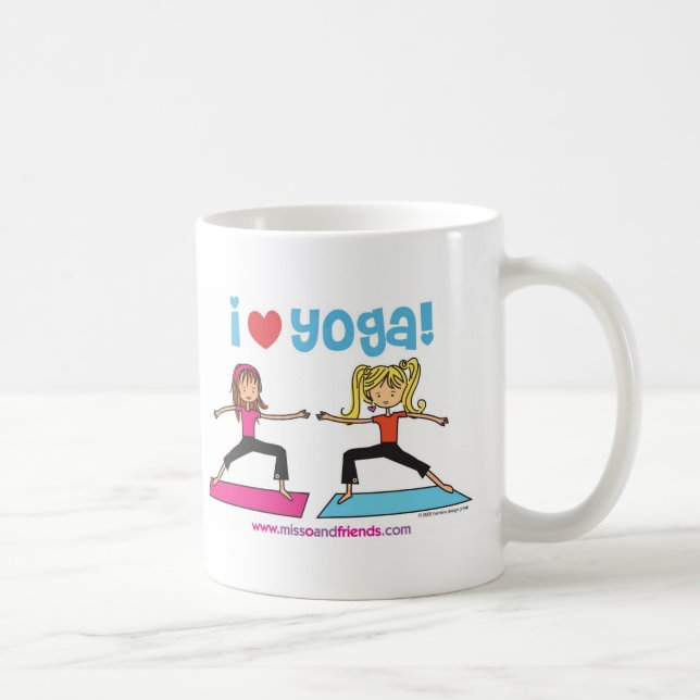Taza De Café amo yoga (Derecha)