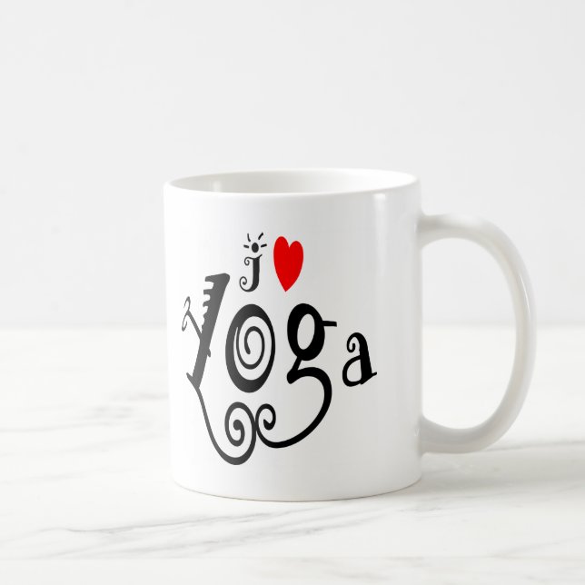 Taza De Café Amo yoga (Derecha)