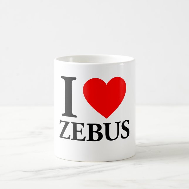 Taza De Café Amo Zebus (Centro)