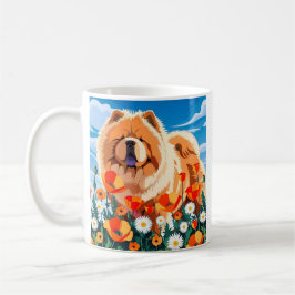 Taza De Café AMONG THE POPPIES Chow