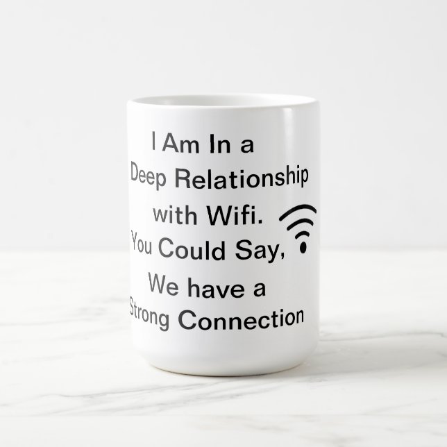 Taza De Café Amor 2 de Wifi (Centro)
