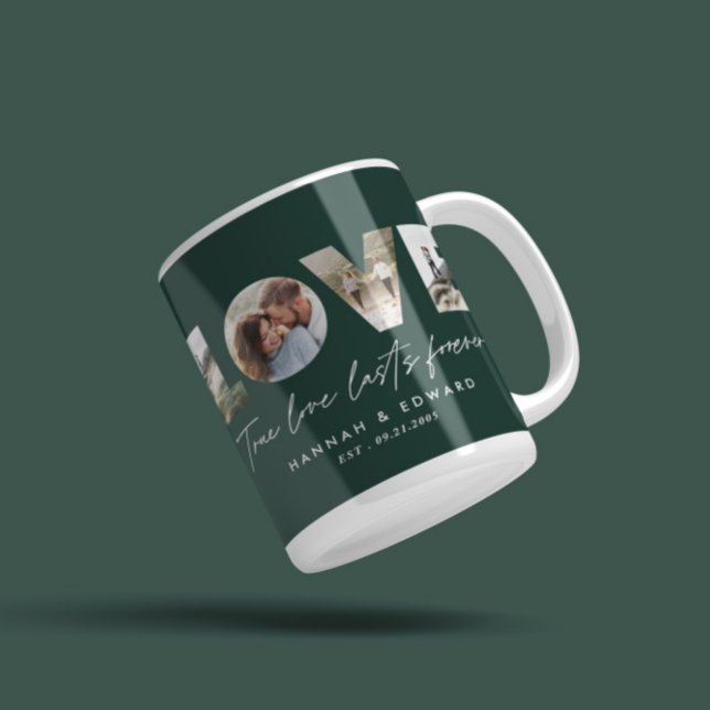 Taza De Café Amor 4 foto moderna mínima caja de regalo personal (Subido por el creador)