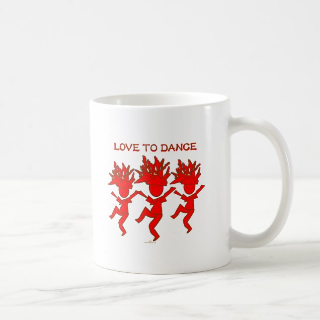 Taza De Café Amor a bailar (Derecha)