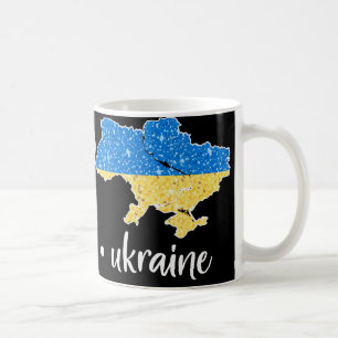 TAZA DE CAFÉ AMOR A LA PAZ UCRANIA AMARILLO AZUL