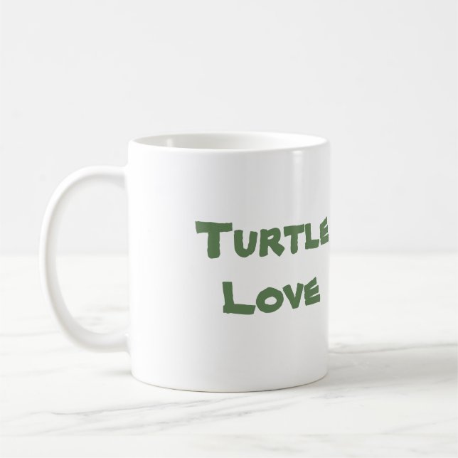 Taza De Café Amor a la tortuga (Izquierda)