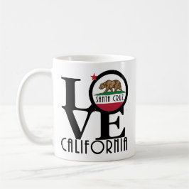 Taza De Café AMOR A Santa Cruz California 11oz