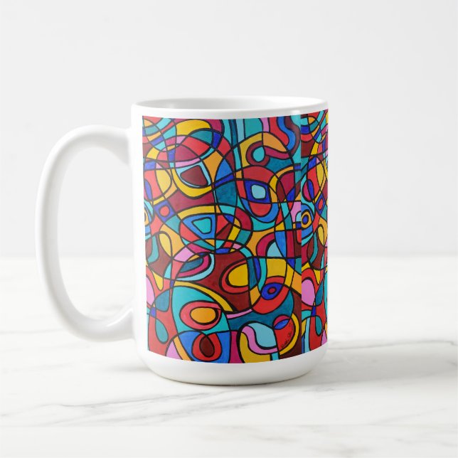 Taza De Café Amor abstracto (Izquierda)