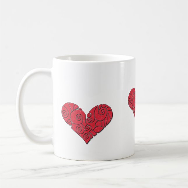 Taza De Café Amor al corazón (Izquierda)