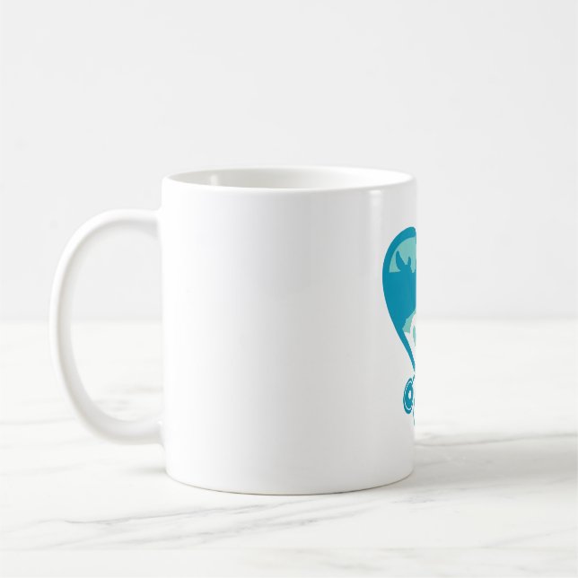 Taza De Café Amor al corazón de la Vet (Izquierda)