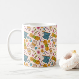 Taza De Café Amor al Tejido