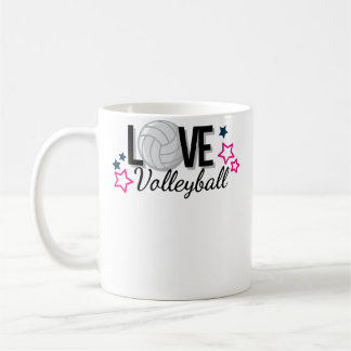 Taza De Café Amor al Voleibol Voleibol Voleibol