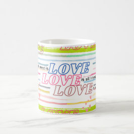 Taza De Café amor amor amor amor música temática es todo lo que