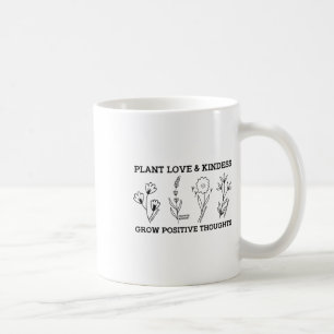 Taza De Café Amor Amor Amor Crecer Pensamientos Positivos Dicie