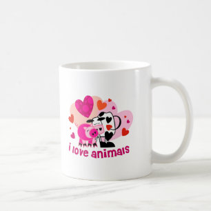 Taza De Café Amor animal