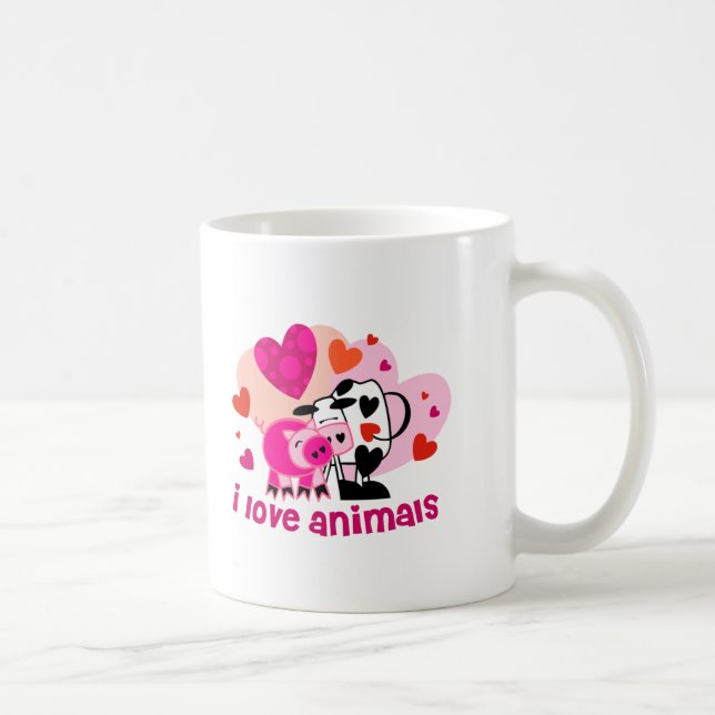 Taza De Café Amor animal (Derecha)