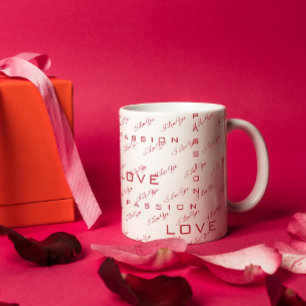 Taza De Café Amor apasionado   EL DÍA DE SAN VALENTÍN