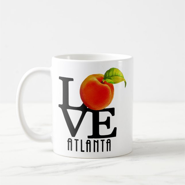 Taza De Café AMOR Atlanta 11oz (Izquierda)