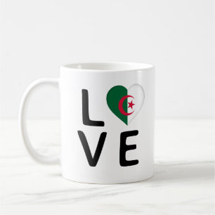 Taza De Café Amor - Bandera de Argelia