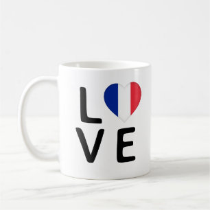 Taza De Café Amor - Bandera de Francia