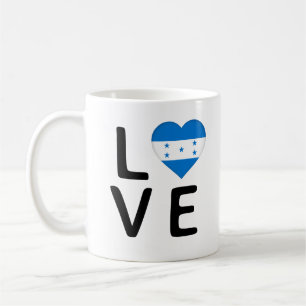 Taza De Café Amor - Bandera de Honduras
