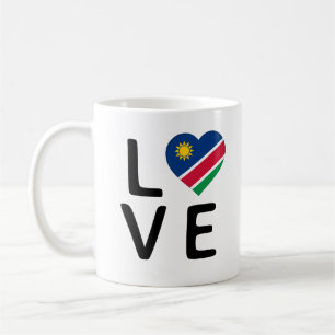 Taza De Café Amor - Bandera de Namibia