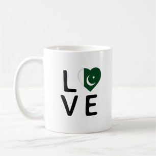 Taza De Café Amor - Bandera de Pakistán