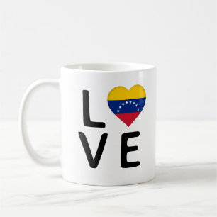 Taza De Café Amor - Bandera de Venezuela