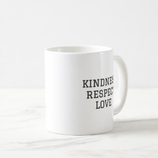 Taza De Café Amor blanca Respeto amor Mug
