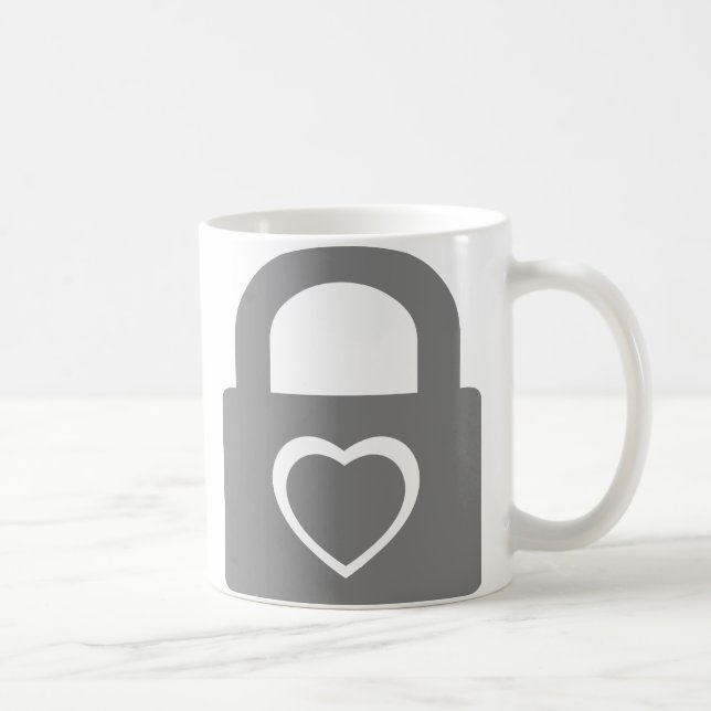 Taza De Café amor bloqueado (Derecha)