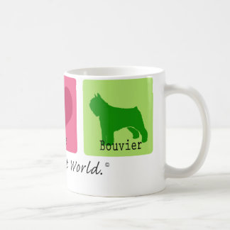Taza De Café Amor Bouvier de la paz