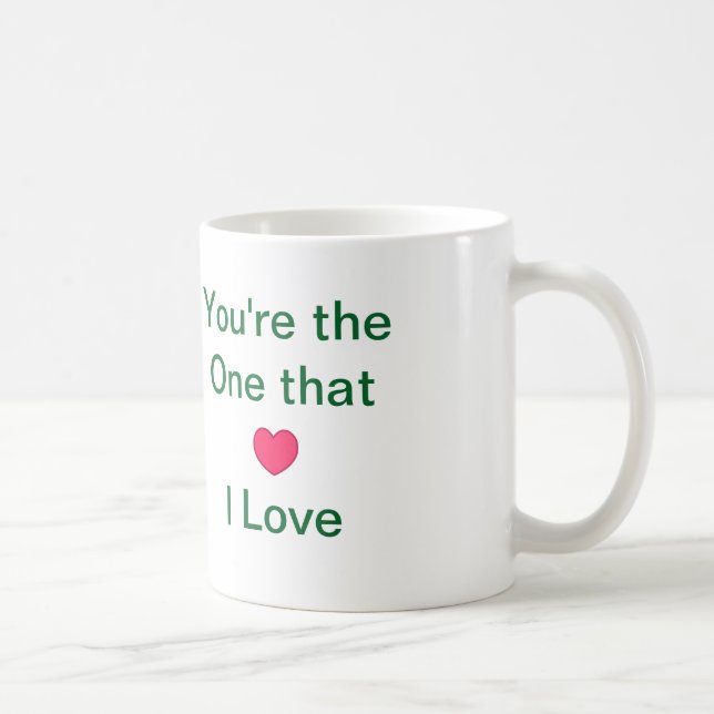 Taza De Café "Amor" #Café #Mug (Derecha)