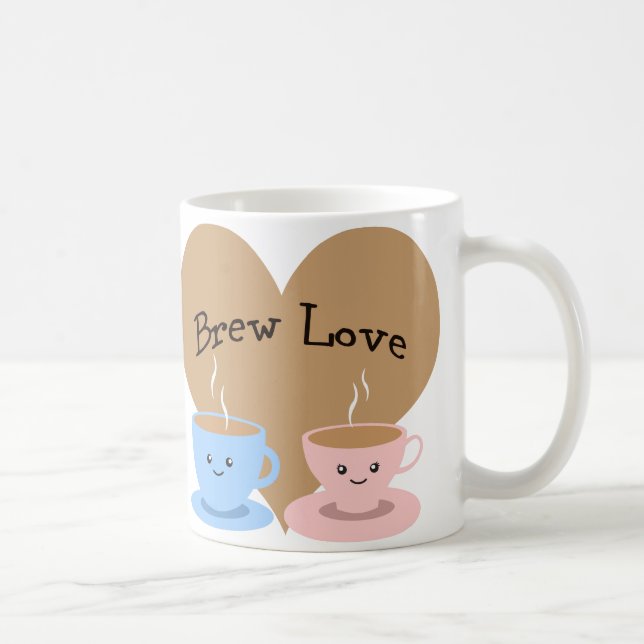 Taza De Café ¡Amor! Coffee Mugs (Derecha)