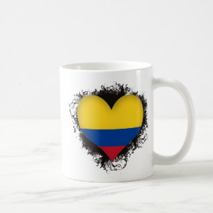 Taza De Café Amor Colombia del vintage I