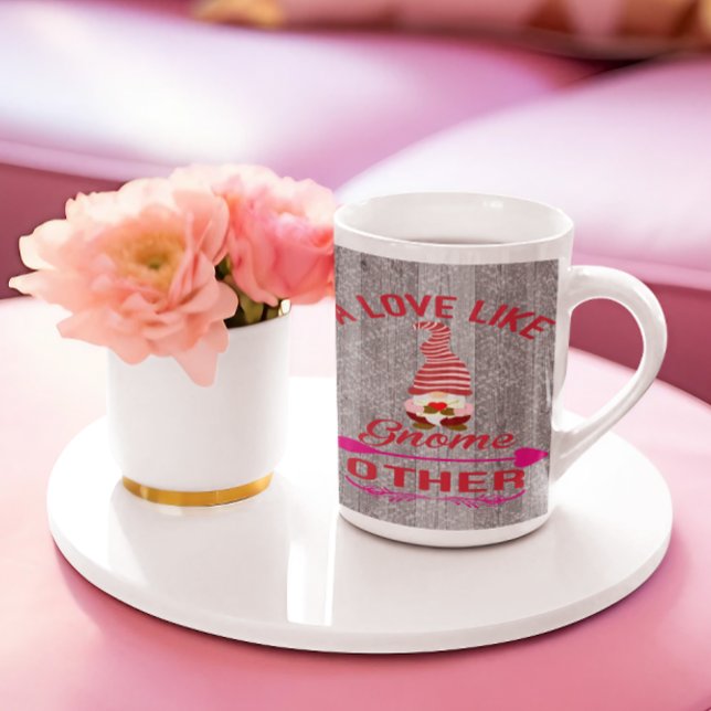 Taza De Café Amor Como Gnome Otro Café De San Valentín (Love Like Gnome Other Valentine Coffee Coffee Mug)