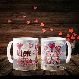 Taza De Café Amor Como Gnome Otro Día de San Valentín