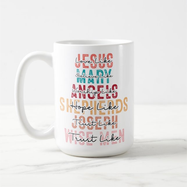 Taza De Café Amor como Jesús (Izquierda)