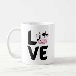 Taza De Café Amor con una vaca